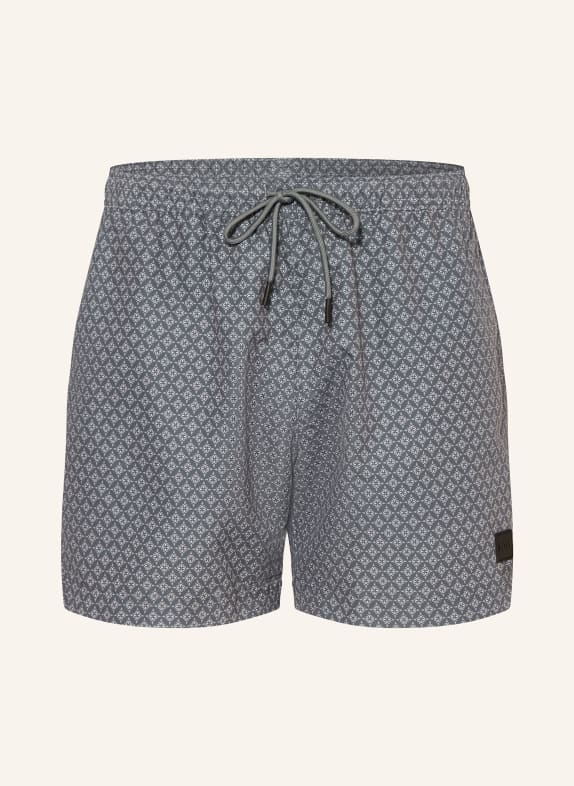 BOSS Badeshorts VIBE DUNKELGRAU / HELLGRAU / GRAU