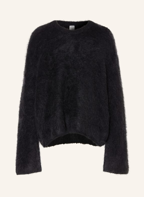 TOTEME Alpaka-Pullover SCHWARZ