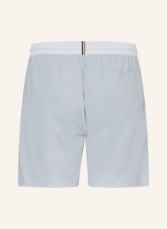 BOSS Zwemshort STARFISH LICHTGRIJS / WIT