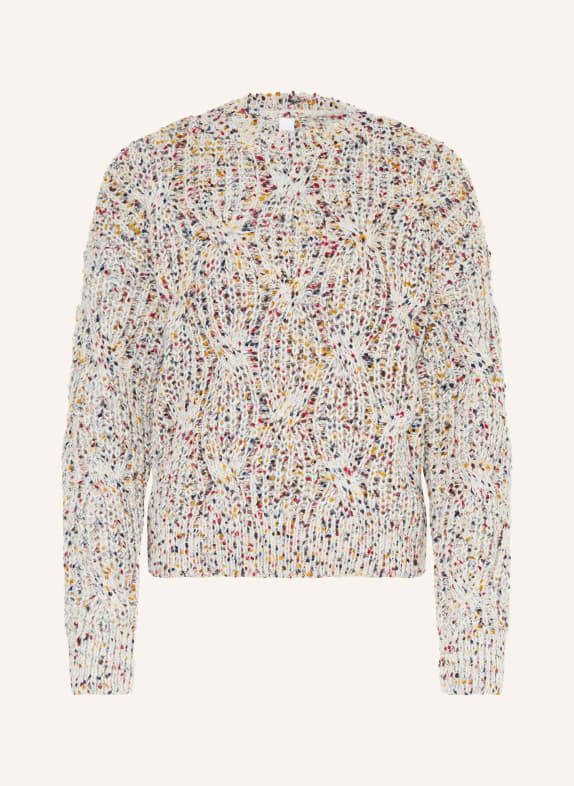 Y.A.S. Pullover HELLGRAU / ROT / DUNKELBLAU