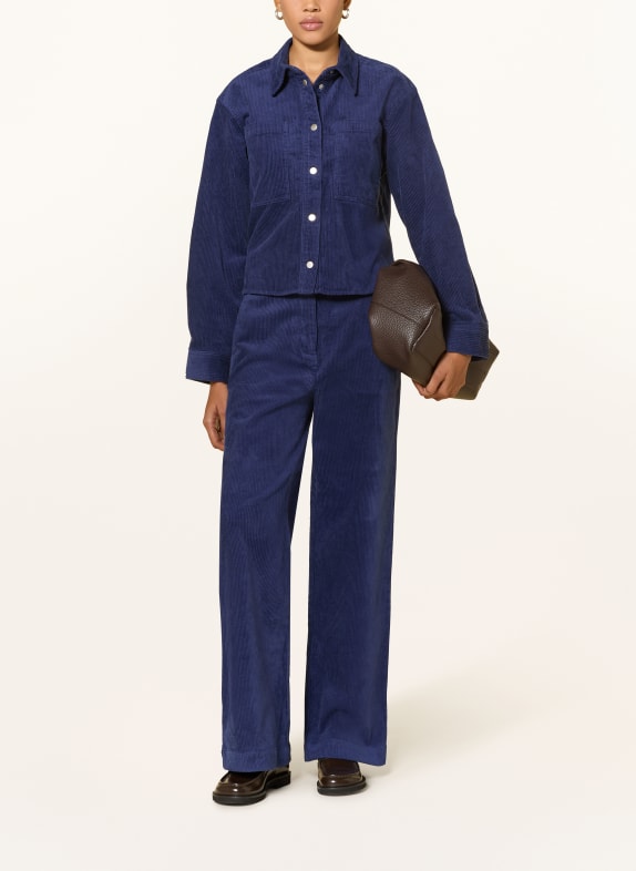 MSCH COPENHAGEN Marlenehose MSCHGEGGO aus Cord DUNKELBLAU