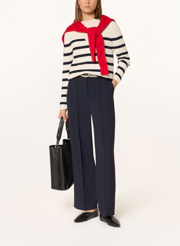 TOMMY HILFIGER trui WIT / DONKERBLAUW