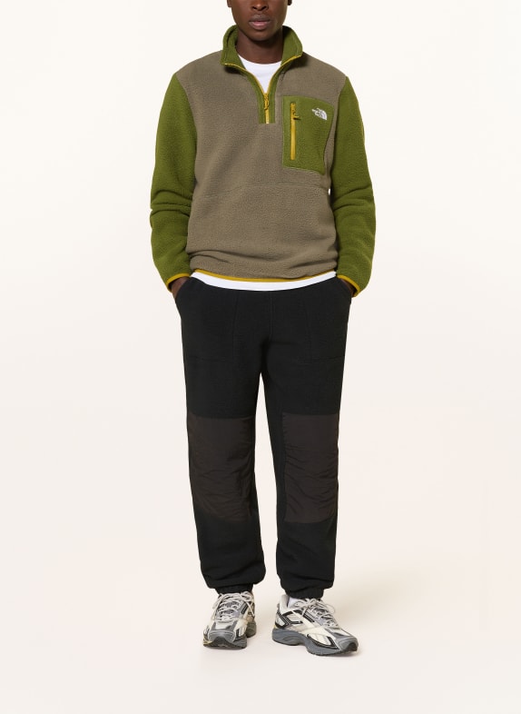 THE NORTH FACE Fleece-Troyer YUMIORI COGNAC / BEIGE / WEISS