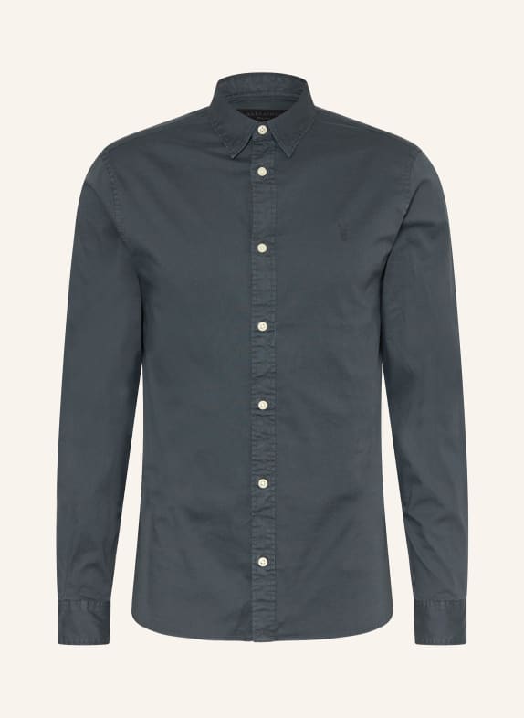 ALLSAINTS Hemd HAWTHORNE Slim Fit DUNKELBLAU