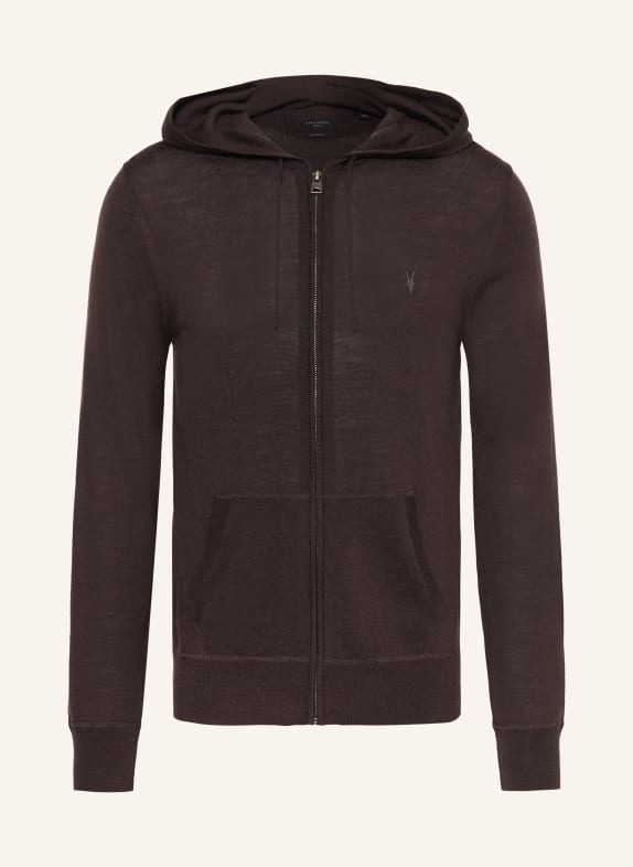 ALLSAINTS Strickjacke MODE DUNKELBRAUN