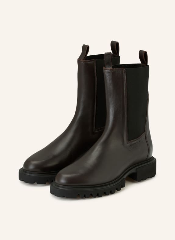ALLSAINTS Chelsea-Boots HALLIE DUNKELBRAUN / SCHWARZ