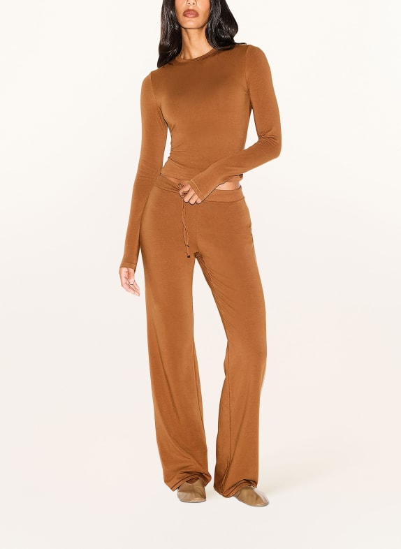 SKIMS Loungeshirt COTTON JERSEY CHAI