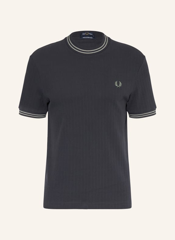 FRED PERRY tričko TMAVĚ MODRÁ