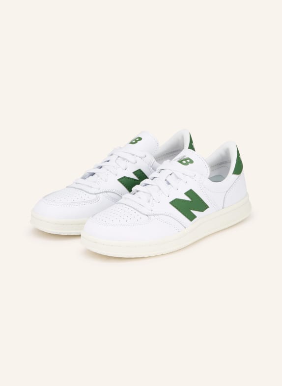 new balance Sneaker T500 WHITE / DARK GREEN