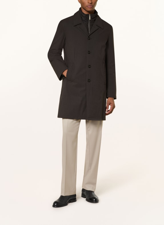 bugatti Mantel DUNKELGRAU