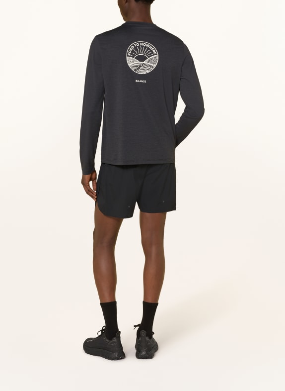 PAS NORMAL STUDIOS Hardloopshirt BALANCE ZWART