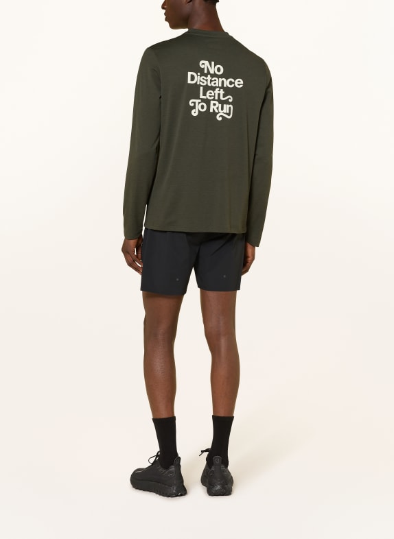 PAS NORMAL STUDIOS Hardloopshirt BALANCE DONKERGROEN
