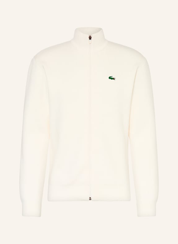 LACOSTE kardigan KREMOWY