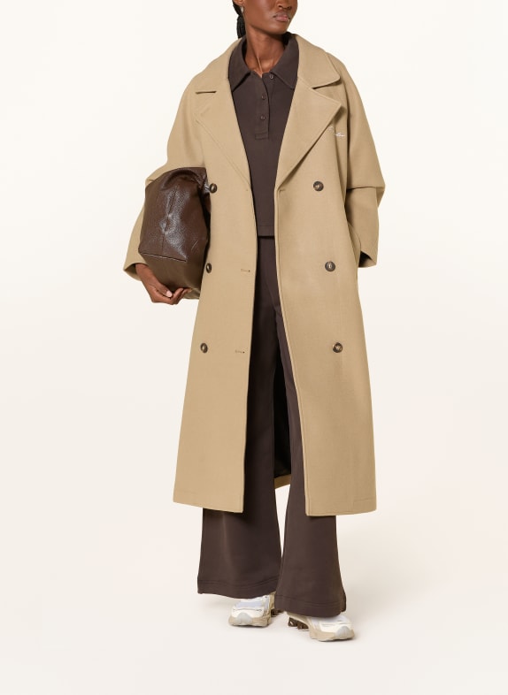 PEGADOR VALENCIA coat BEIGE