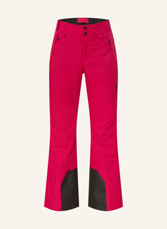 Peak Performance Skihose ANIMA INSULATED FUCHSIA / SCHWARZ