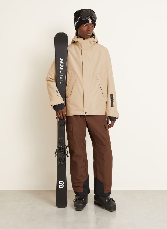 MONCLER GRENOBLE Skijas LAMBIR GTX BEIGE / ZWART