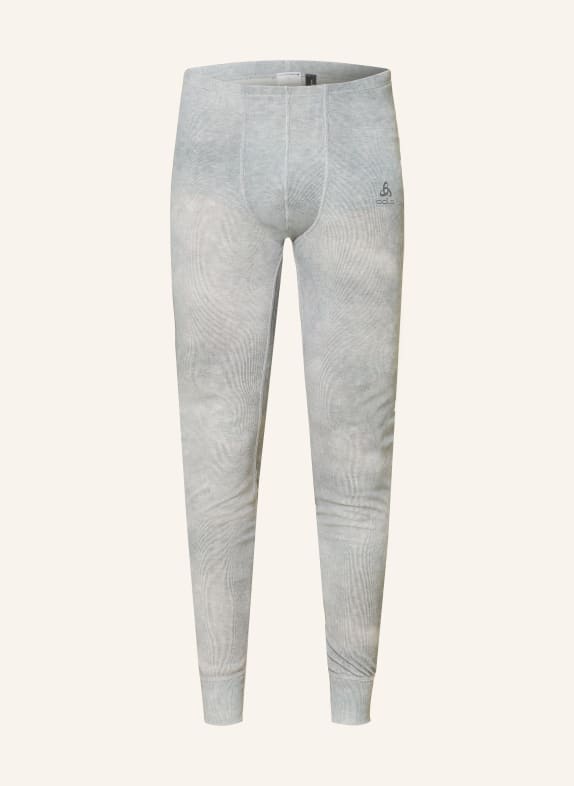 odlo Funktionswäsche-Hose ACTIVE WARM x POW HELLGRAU