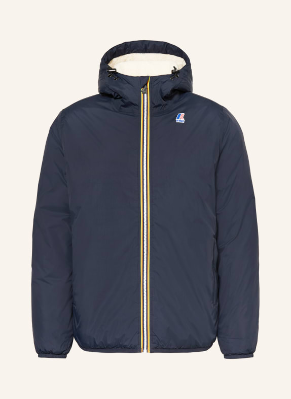 K-WAY Jacke LE VRAI 4.0 CLAUDE ORSETTO DUNKELBLAU / ECRU