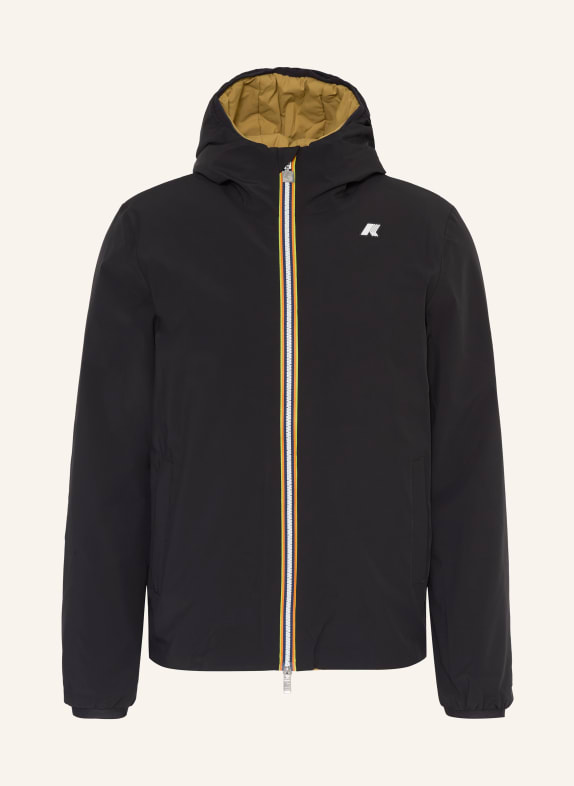 K-WAY Jacke JACK ST SCHWARZ / CAMEL