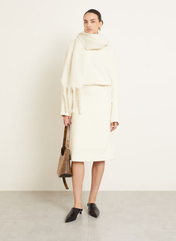 JIL SANDER Strickrock CREME