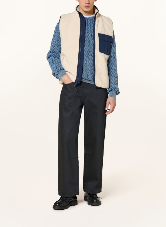 Levi's - Joonie - Veste en sherpa - Crème