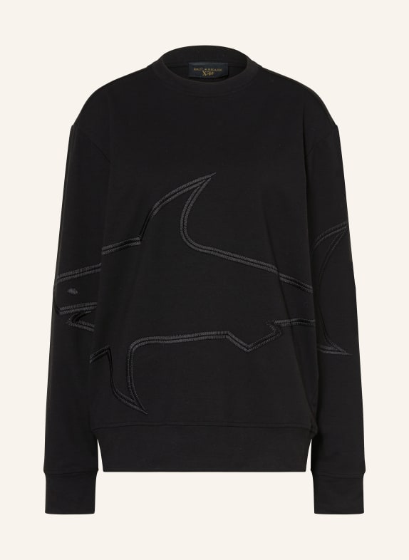 PAUL & SHARK Sweatshirt SCHWARZ