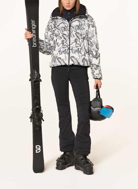 SPORTALM Donzen ski-jas WIT / DONKERGRIJS / GRIJS
