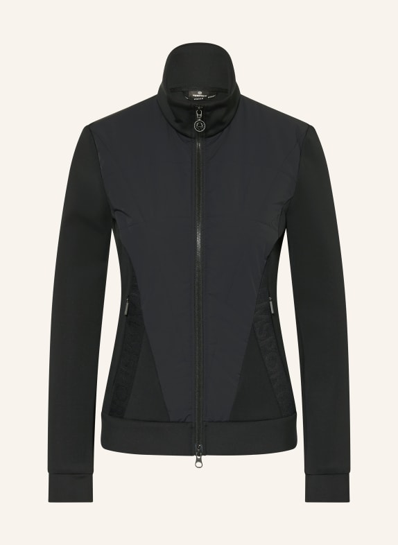 SPORTALM Midlayer-Jacke SCHWARZ