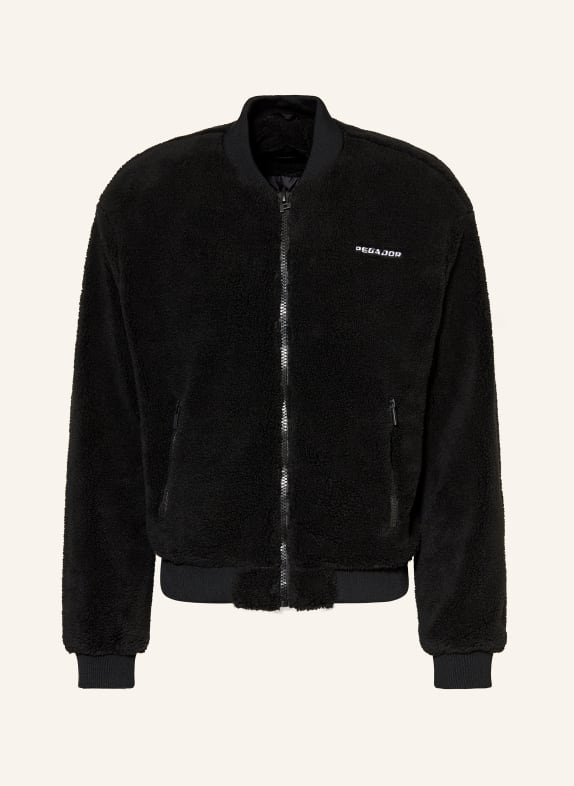 PEGADOR Teddyfell-Blouson EMBER SCHWARZ