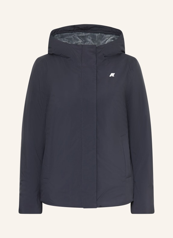 K-WAY Kurtka LIL GRANATOWY / SZARY