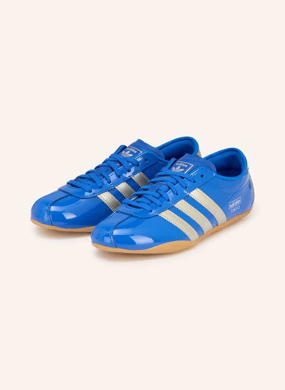 adidas Originals Lack-Sneaker TOKYO BLAU / SILBER