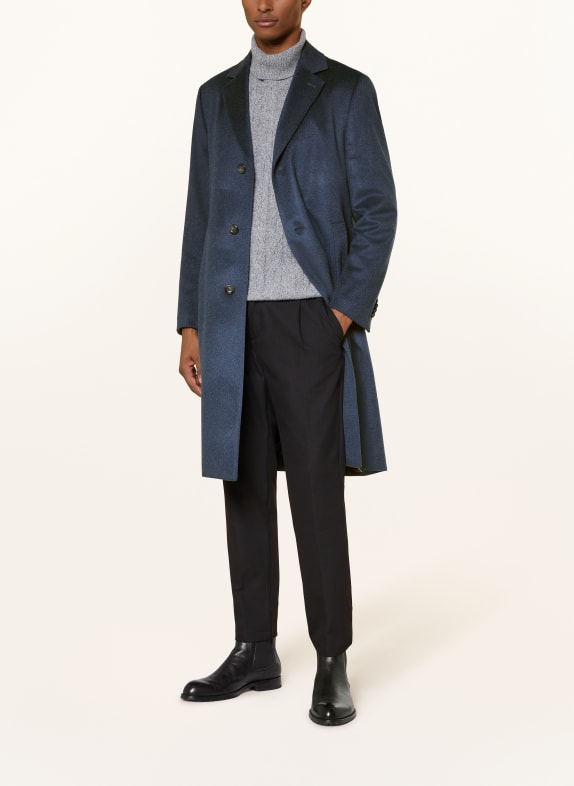 DRESSLER Kašmírový kabát RAIKO MODRÁ
