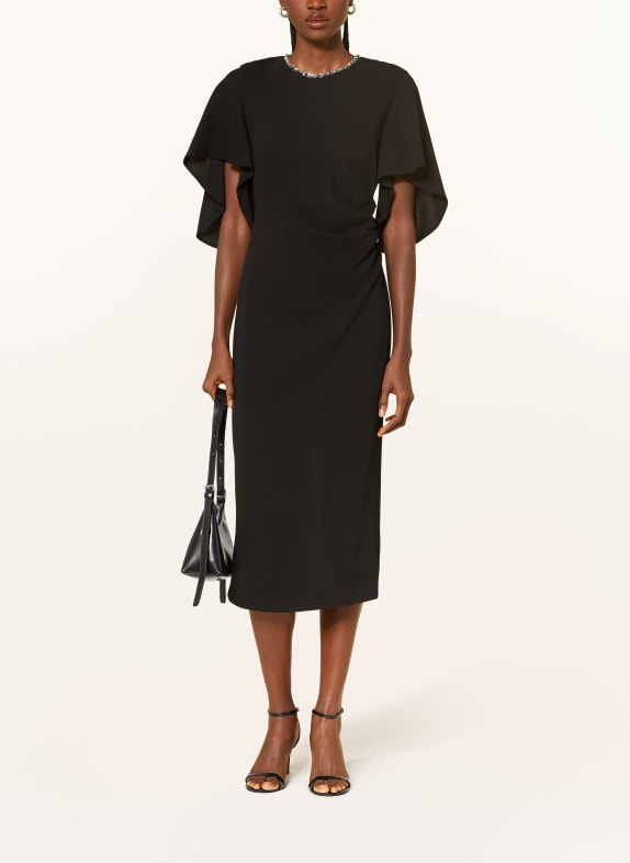 PINKO Etuikleid SCHWARZ / SILBER