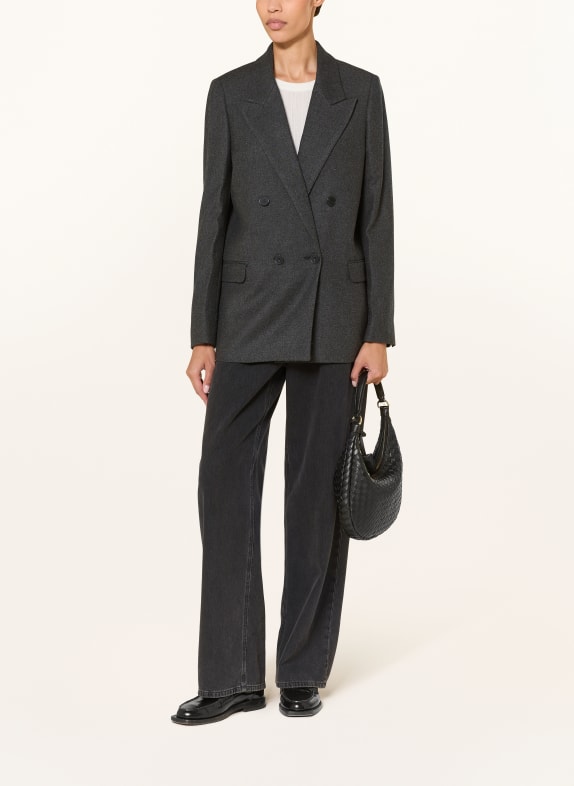 CLOSED blazer DONKERGRIJS