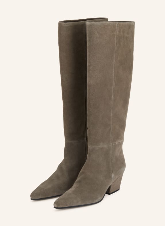 RIANI Cowboy boots KHAKI