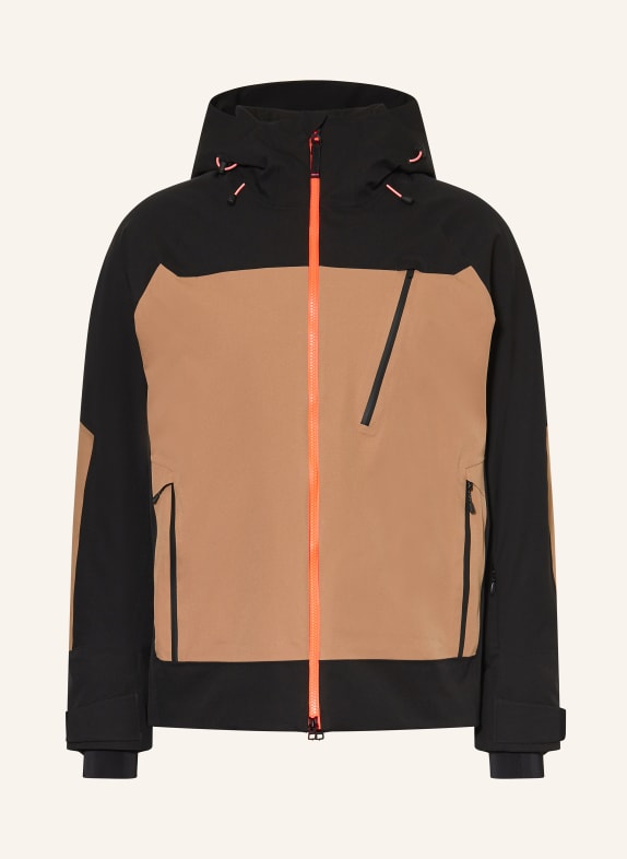 FIRE+ICE Skijacke TAJO-T CAMEL / SCHWARZ