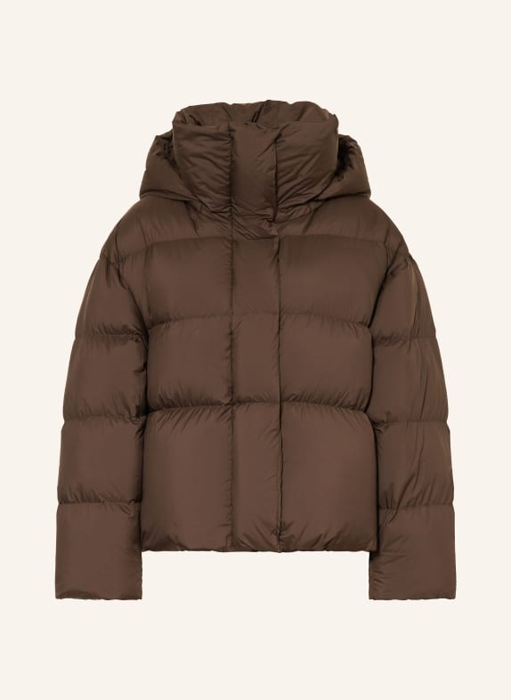JNBY Daunenjacke mit abnehmbarer Kapuze DUNKELBRAUN
