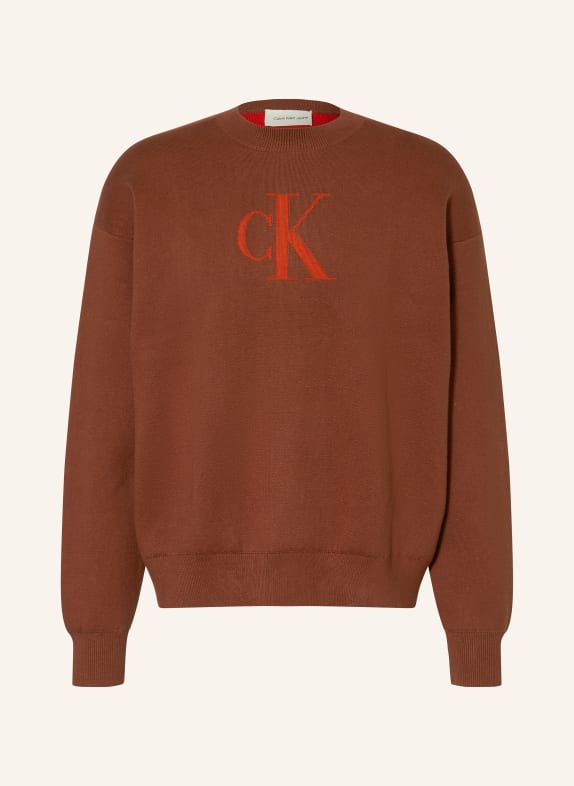 Calvin Klein Jeans Pullover BRAUN