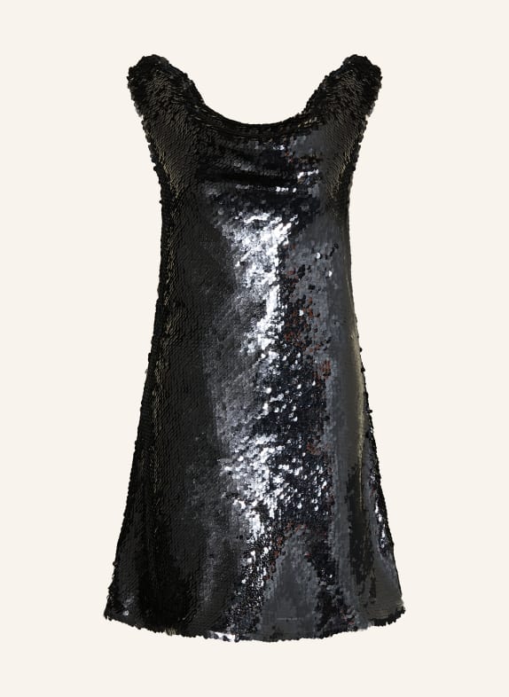 TED BAKER Cocktailkleid SIALLA mit Pailletten DUNKELBLAU