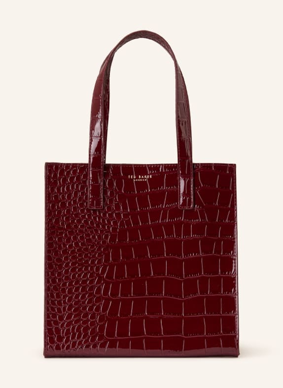 TED BAKER WENONAA handbag DARK RED