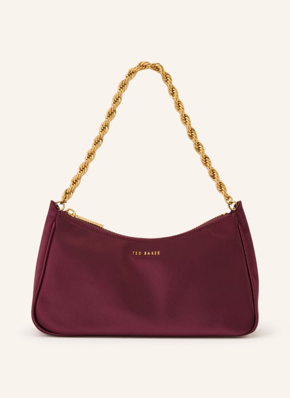 TED BAKER Handtasche AGNISE DUNKELROT / GOLD