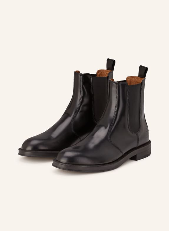 COPENHAGEN STUDIOS Chelsea-Boots CPH335 SCHWARZ