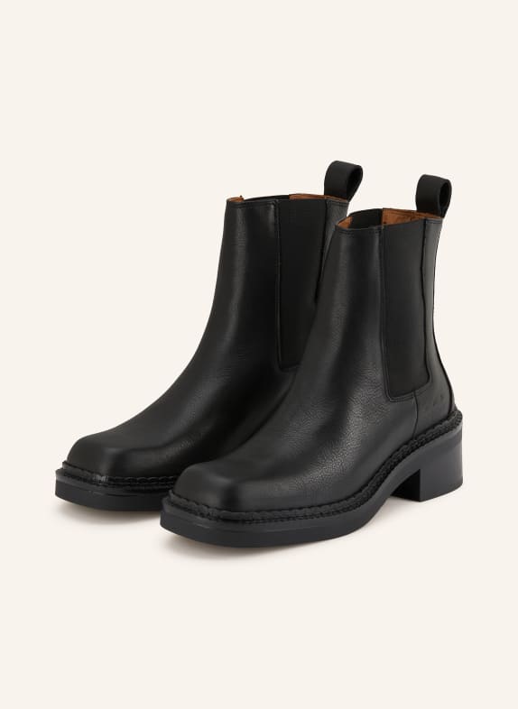 COPENHAGEN STUDIOS Chelsea-Boots CPH626 SCHWARZ