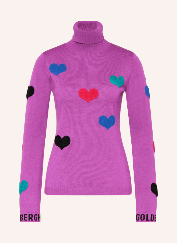 GOLDBERGH Warstwa środkowa BACIO JASKRAWY FIOLETOWY / CZERWONY / NIEBIESKI