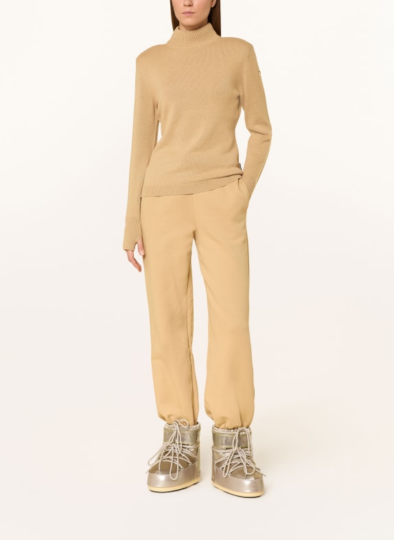 GOLDBERGH Pull en cachemire VENERE MARRON CLAIR