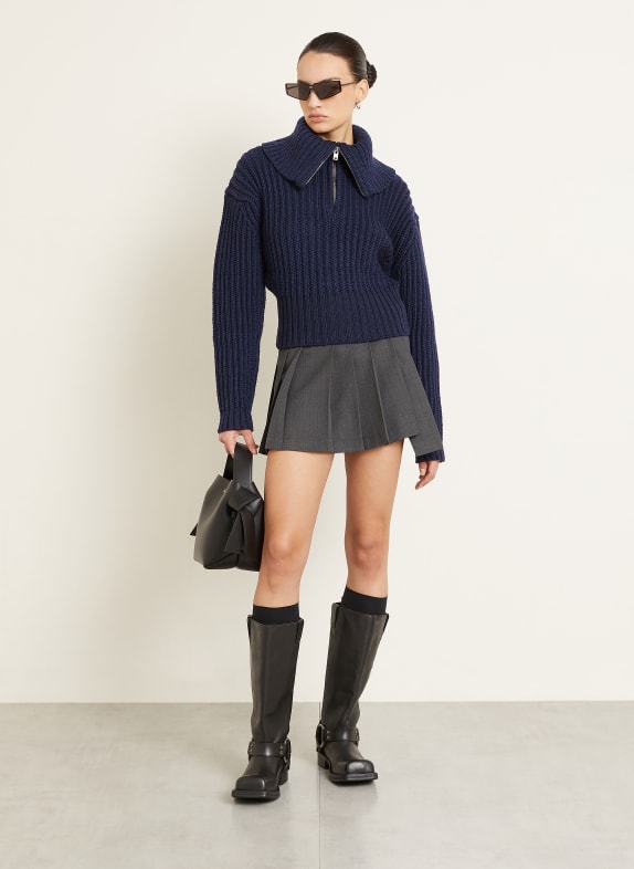 Acne Studios coltrui DONKERBLAUW / WIT