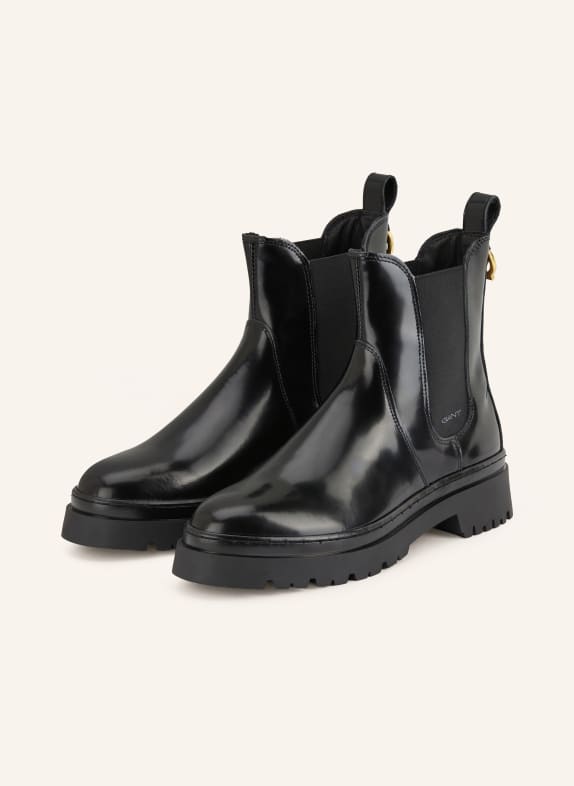 GANT Buty ALIGREY CZARNY / CZIEMNOSZARY