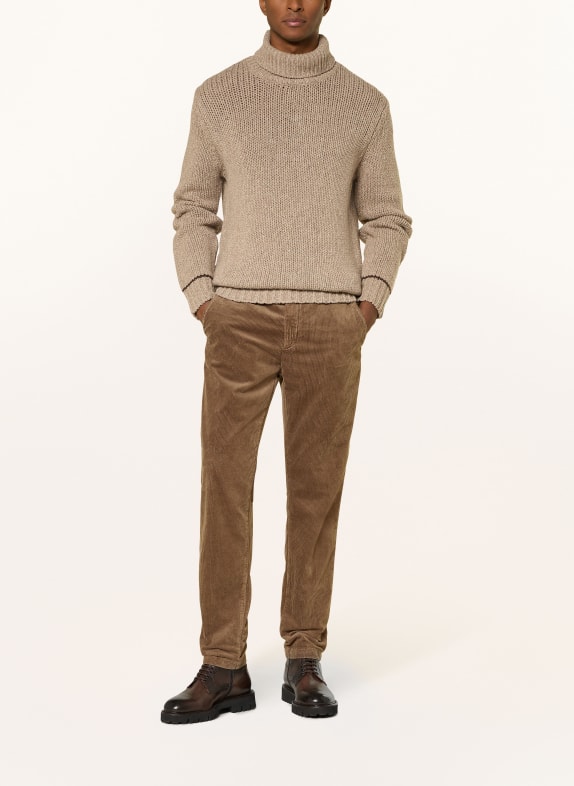 MOS MOSH Gallery Rollkragenpullover MMGGIORGIO BEIGE