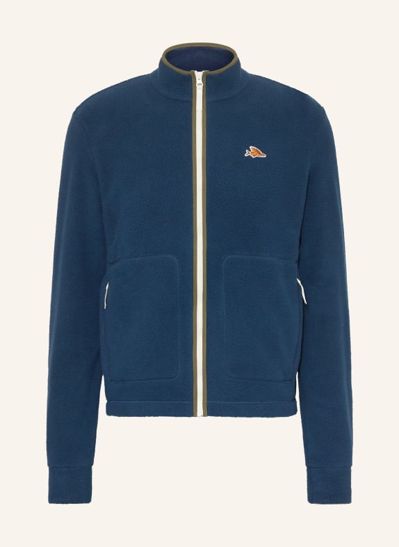 CAFÉ DU CYCLISTE Kurtka polarowa DOMITILLE PETROL / OLIWKOWY