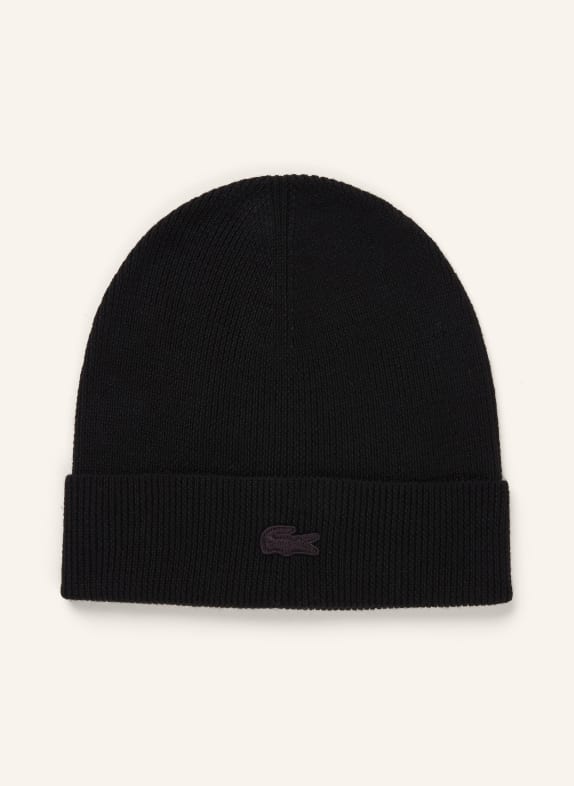 LACOSTE Mütze SCHWARZ
